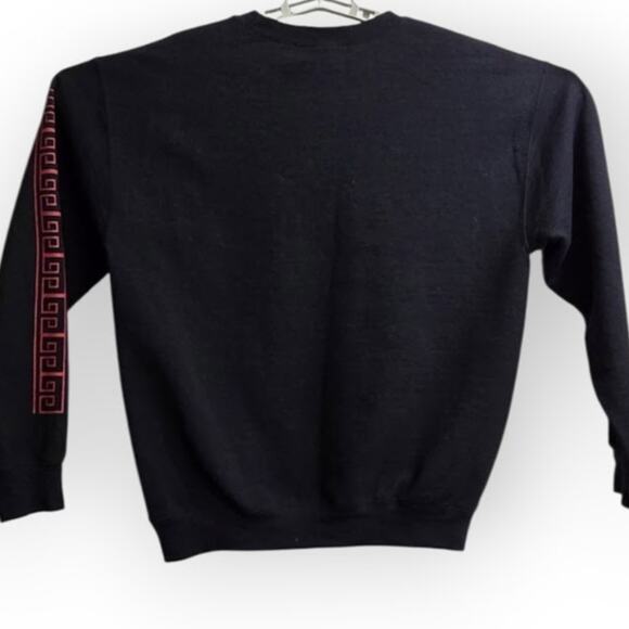 Black‎ Dragon Graphic Sweatshirt Men's Size M Heavy Blend - Picture 5 of 7